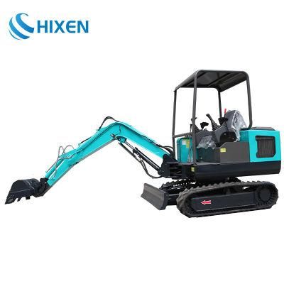 Diesel Engine Micro Digger Mini Excavator with Hammer Auger