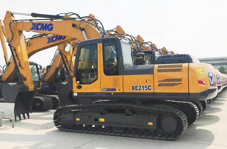 Factory Price XCMG Official Xe215c 21ton Excavator Digging Machines