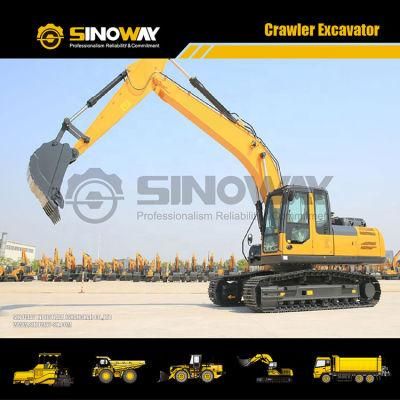New Mini Backhoe Excavator with Spare Parts and One Year Warranty