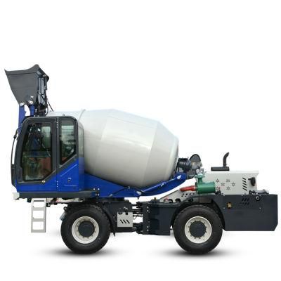 Self Loading Diesel Portable Concrete Mixer Machine with Pump Truck to Make Concrete Blocks with Lift Concrete Mixer Truck