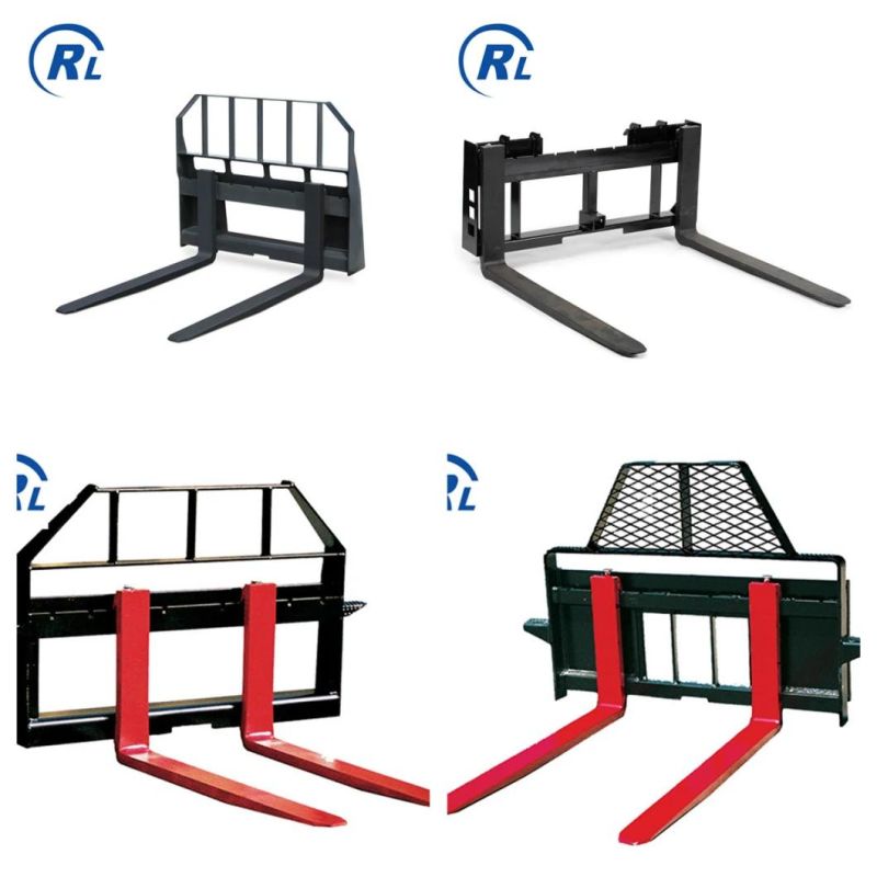 Customized Pallet Fork Frame Attachment with Fork Tine