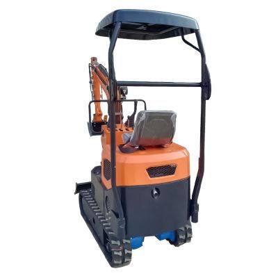 Best Selling 1ton Hydraulic Crawler Excavator Digger Mini Crawler Excavator, Towable Backhoe Loader