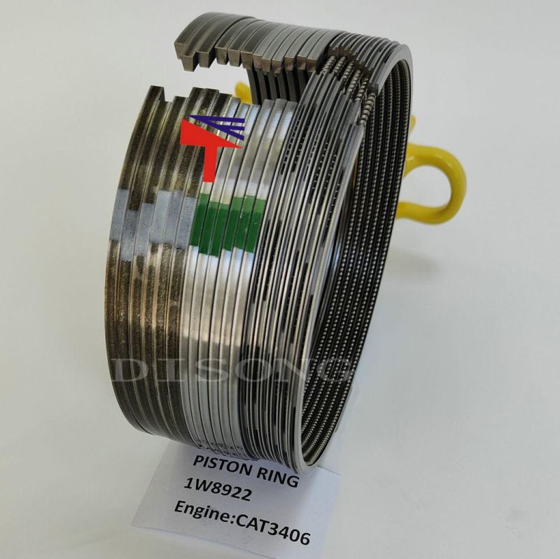 High Quality Diesel Engine Mechanical Parts Piston Ring 1W8922 for Excavator Parts 3406 3408 3412 Buildozer D8n D8l D9l Wheelloader 980 Generator Set