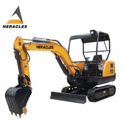 Heracles 1.7ton Small Crawler Hydraulic Digger