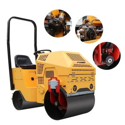 0.8 Ton Hydraulic Double Drums Road Roller