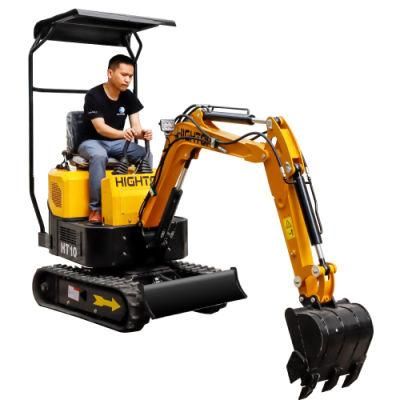 China New Mini 1t Excavator Mini Digger with Japan Engine