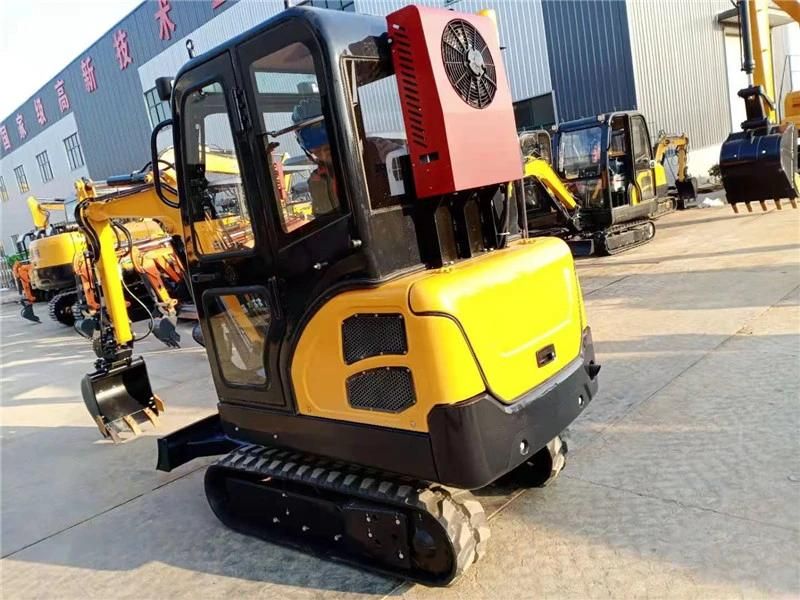 2021 Best 2ton Hydraulic Excavator Mini Excavator with CE/ISO/EPA Certification 0.04cbm Capacity Bucket