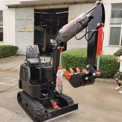 New Design 2022 Cheap CE Certificate 1 Ton China Mini Digger Excavator