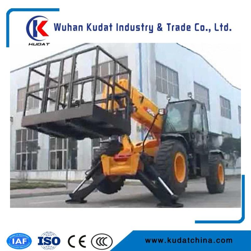 Telehandler Forklift (3.5 tons telescopic forklift, 6M telescopic wheel loader)