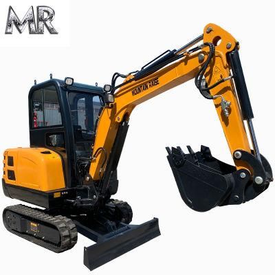 2.2ton 2.5ton 3ton Earth Moving Construction Machinery Crawler Mini Excavator