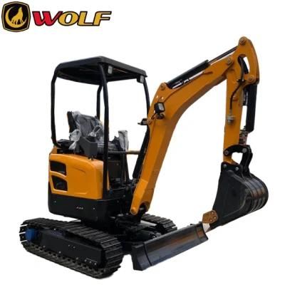 Wolf Equipment 2 Ton Mini Excavator for Construction