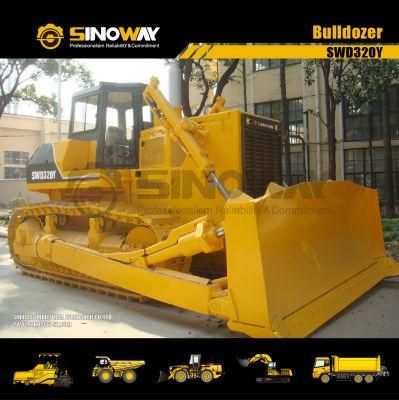 Factory Price 320HP Bulldozer with Straight Blade