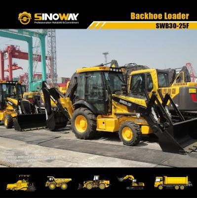 Front End Loader Backhoe Loaders with 4 in 1 Bucket