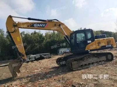 Used Mini Medium Backhoe Excavator Sany Sy215c Construction Machine Second-Hand