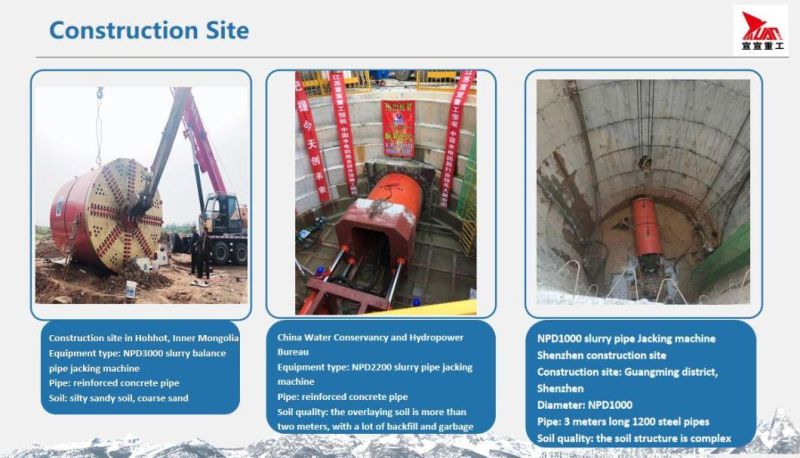 Tbm Intermediate Jacking Station Ijs of Jacking System for 3000mm Pipe Installation