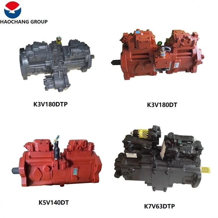 Doosan Daewoo Excavator Dh170 Dh220LC S220-3 S220-V Dh225-3 Hydraulic Pump K3V112dt K3V112 Kawasaki Main Pump