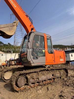 Used Hitachi Model 120-6 Small Excavator with Good Quality and High Performance