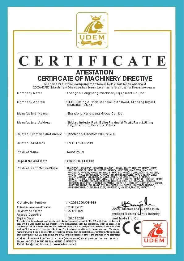 Small Hand Road Roller 600kg with CE Walk Behind Machine