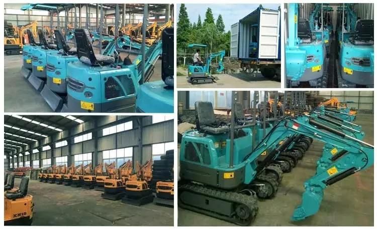 China Suppliers 1 Ton Hydraulic Mini Excavator Factory Manufacturers