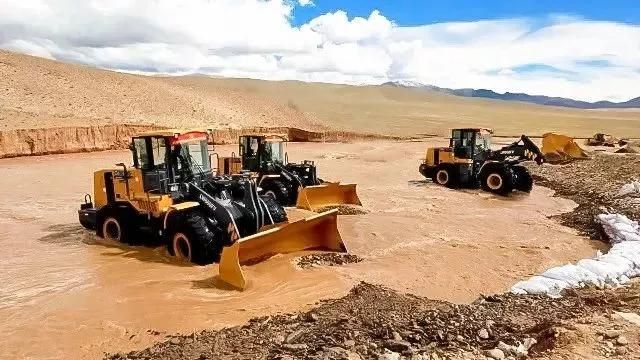 Chinese New Zl60gn 6ton Middle Size Wheel Loader Front End Loader