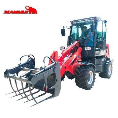 Farm Machine Zl08f 1.0 Ton EPA4 Engine Mini Front End Wheel Loader