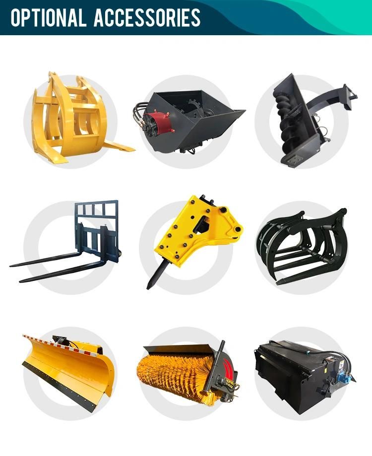 Hydraulic Small Huaya China Loaders for Sale Wheel Loader Price