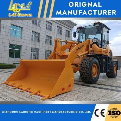Lgcm Compact Front End Shovel Wheel Loader with 0.7m3 Bucket for Farms and City Construction