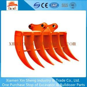 Heavy Duty Bucket Mining Grab for Excavator Construction Machinery Parts