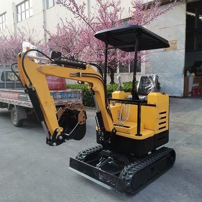 Hot Sale Different Colors of Well 1.5 Ton Mini Excavator New Mini Excavator Cheap