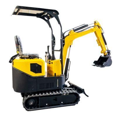 New Fast Delivery Mini Hydraulic Excavator 1 Ton with CE &amp; EPA for Digging