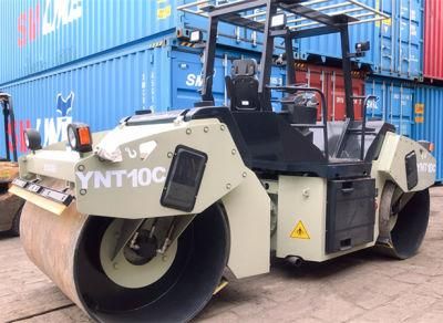 Nivo Full Hydraulic Double Steel Drum Vibratory Roller 12ton Operating Weight Road Roller with Cabin Air Conditioner