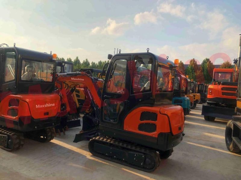 Factory Wholesale Hot Sale 1 Ton Small Digger Excavator Mini for Sale 1000kg Garden Household Mini Excavator Can Be with CE EPA
