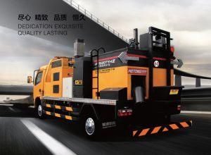 Hot-Recycling Pavement Integrated Maintenance Vehicle