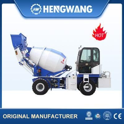 Automatic Feeding Cement Mobile 2m3 Concrete Mixer Truck for Nigeria