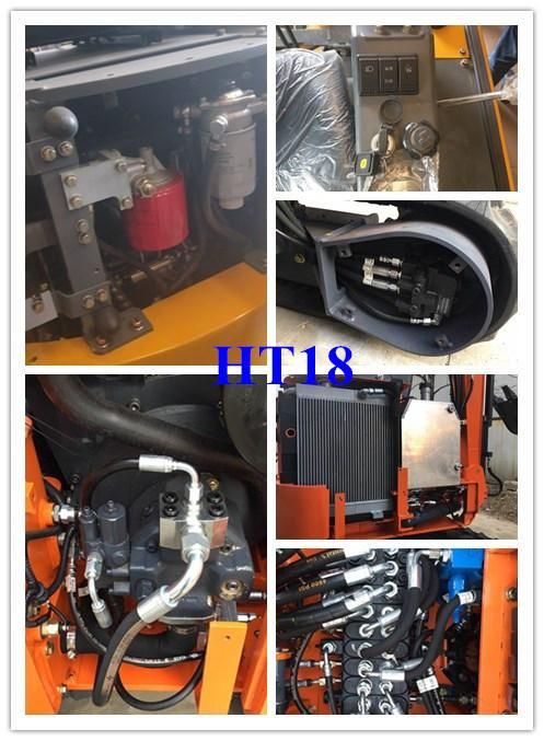China Manufacture 2ton Hydraulic Crawler Excavator for Construction Home