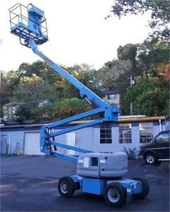 Used Genie Electrical Powered Self-Propelled Articulating Aerial Boom Lift
