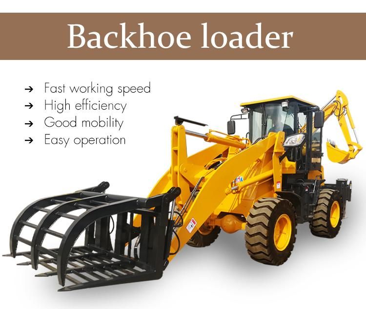 China Made Backhoe Loader Front End Loader with Excavator