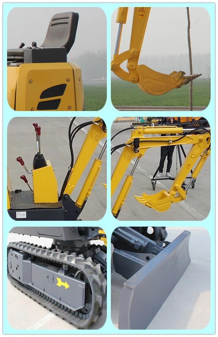 0.8ton Small Garden Mini Excavator for Sale