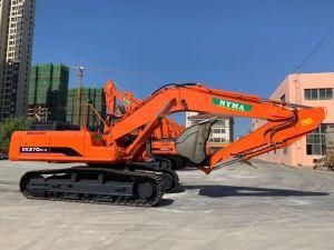 China Factory Hyma Dx370PC-9 36ton Hydraulic Kawasaki Pump Crawler Excavator Hot Sale