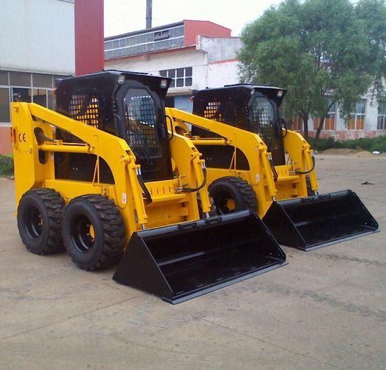 China Luyue 75HP 0.5m3 Bucket Skid Steer Loader with CE