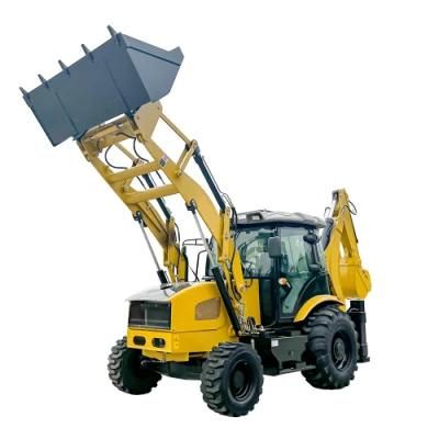 Hydraulic Wheel Front End Loader Backhoe for Sale