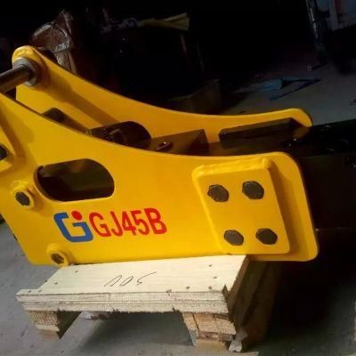 Side/Top/Boxsilenced Hydraulic Rock Breaker Hammer for Concrete Demolition Excavator