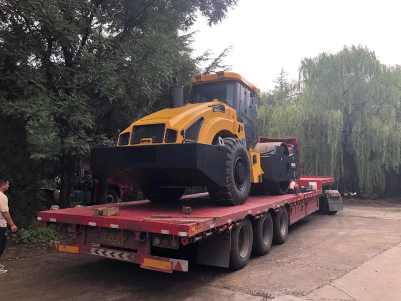 Vsr214 14t Compactor Construction Machinery Mechanical Drive Single Drum Vibratory Road Roller