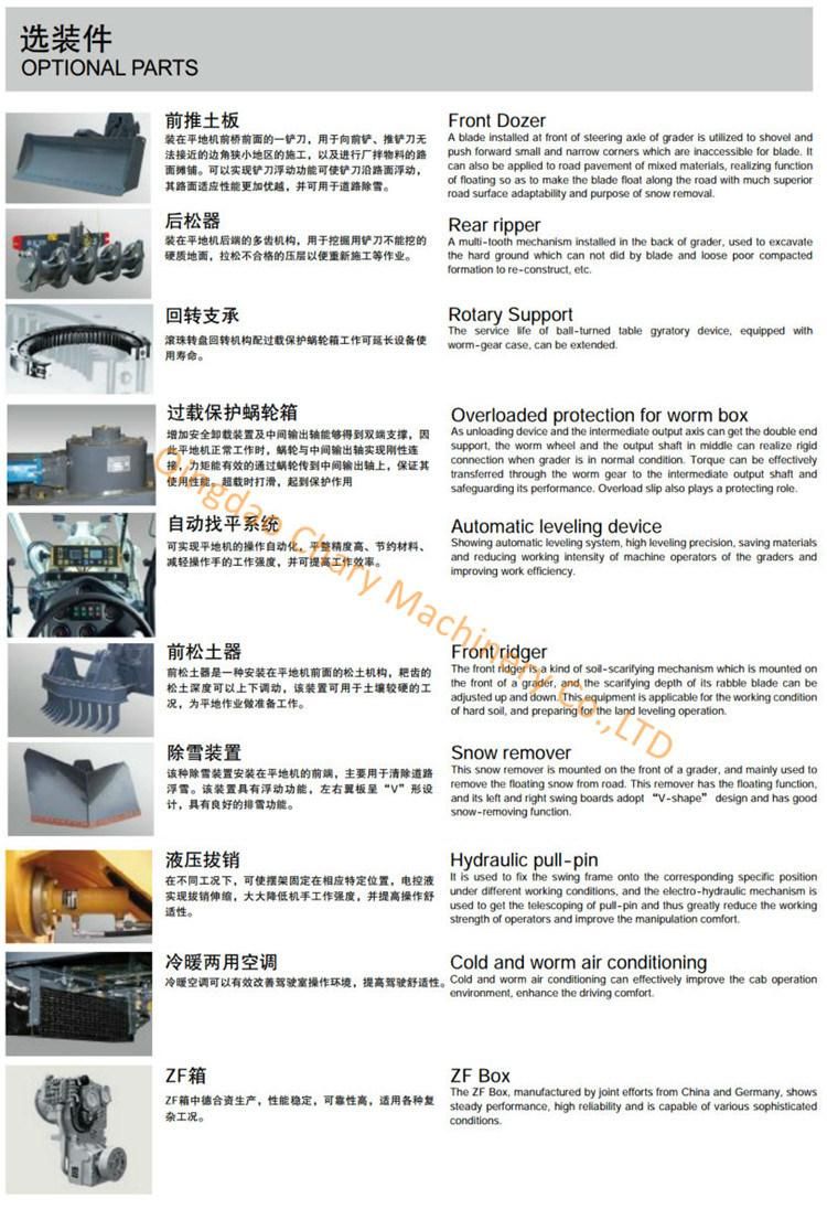 New Road Equipment Gr180 Motor Grader