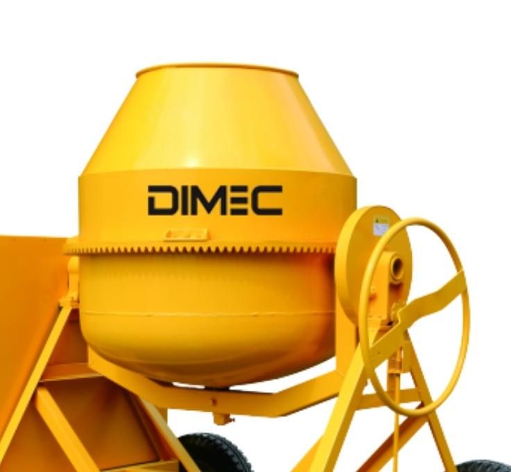 Pme-Cm700 Movable Concrete Mixer 560L Mixing Capacity with Diesel Engine