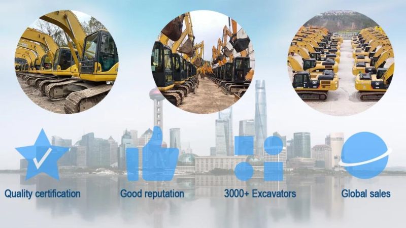 Construction Mining Hydraulic Komatsu PC40 Second Hand 5 Tons Kubota Kx155/Kx161 Machinery Engine Parts Hitachi Zx50-3 Used Excavator with Hammer