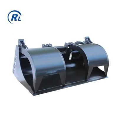 Qingdao Ruilan Customize Excavator High Capacity Agricultural Grab Bucket for Sale