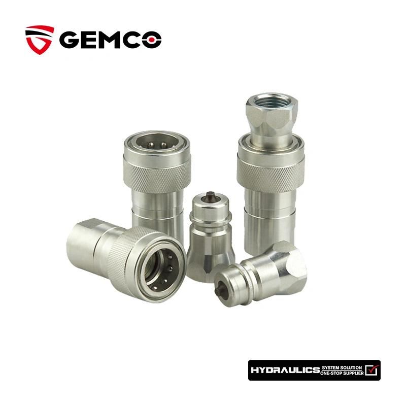 Close Type Quick Coupling / Stainless Coupler / Steel Hydraulic Quick Coupler / Hydraulic Quick Connect Fitting