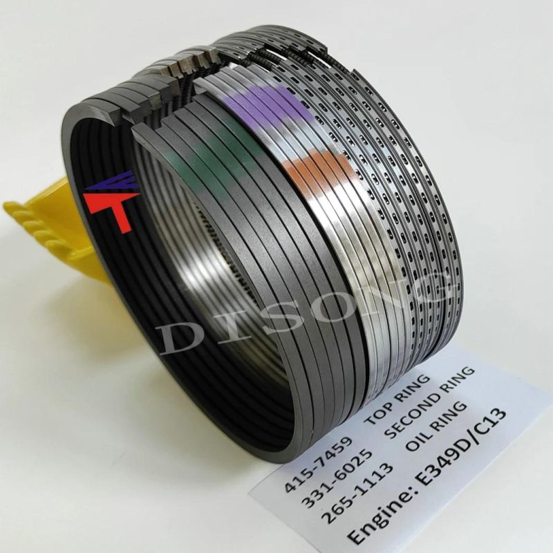 High Quality Diesel Engine Mechanical Parts Piston Ring 265-1113 331-6025 415-7459 for C13 C1 Engine 966h Loader Parts Generator Set