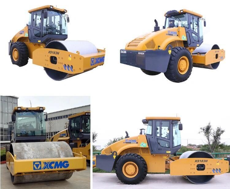 18 Ton Single Drum Hydraulic Vibratory Road Roller Xs183h Price